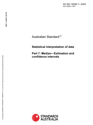 AS ISO 16269.7-2004