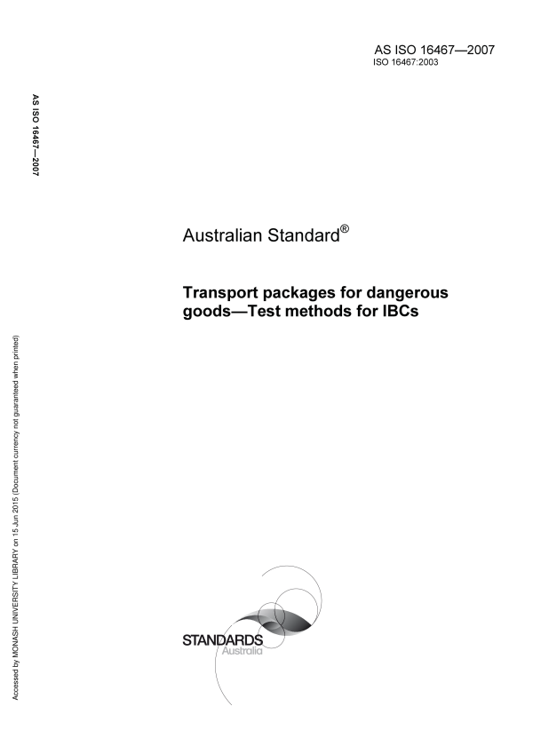 AS ISO 16467-2007