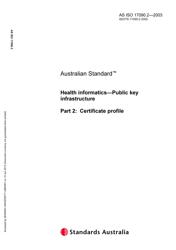 AS ISO 17090.2-2003