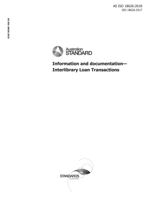 AS ISO 18626:2018
