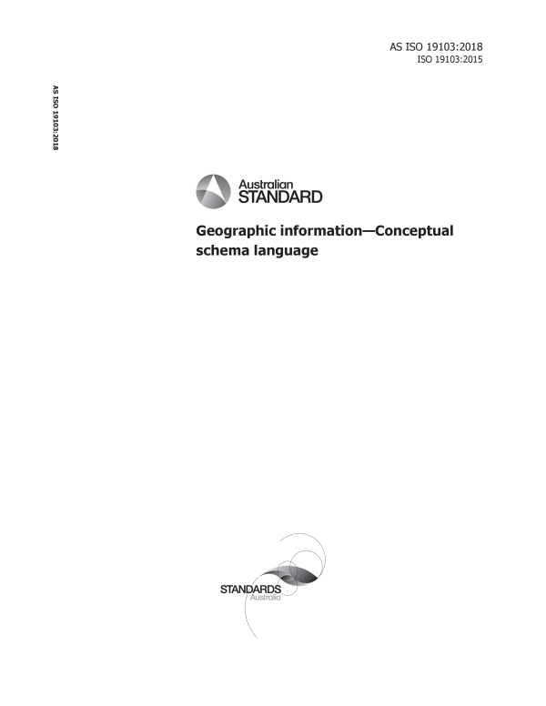 AS ISO 19103:2018