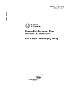 AS ISO 19155.2:2018