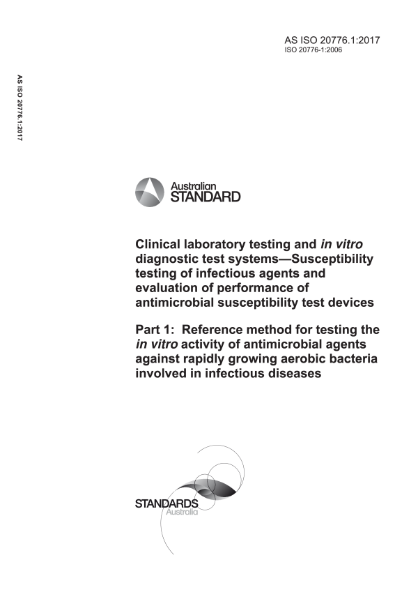 AS ISO 20776.1:2017