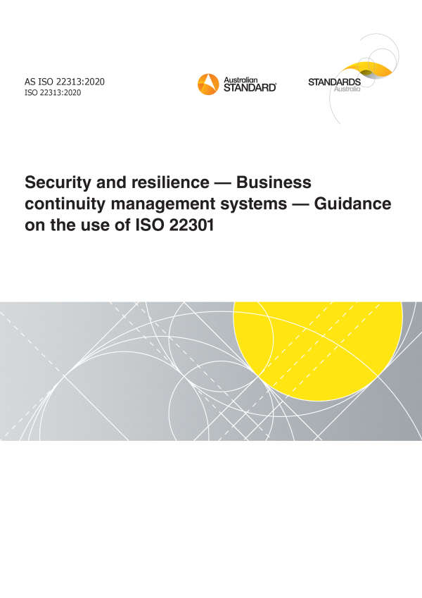 AS ISO 22313:2020