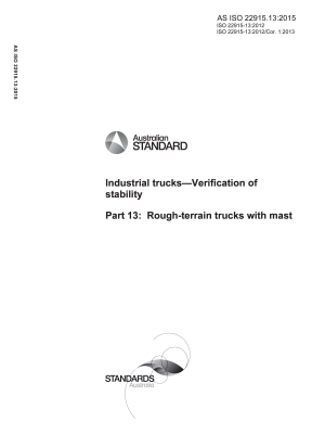 AS ISO 22915.13:2015