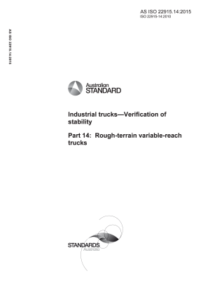 AS ISO 22915.14:2015