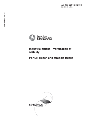 AS ISO 22915.3:2015