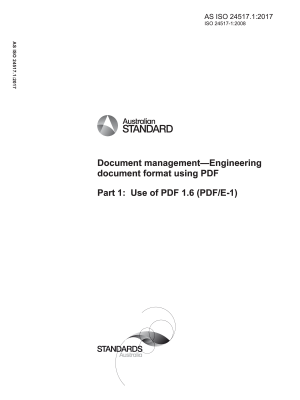 AS ISO 24517.1:2017