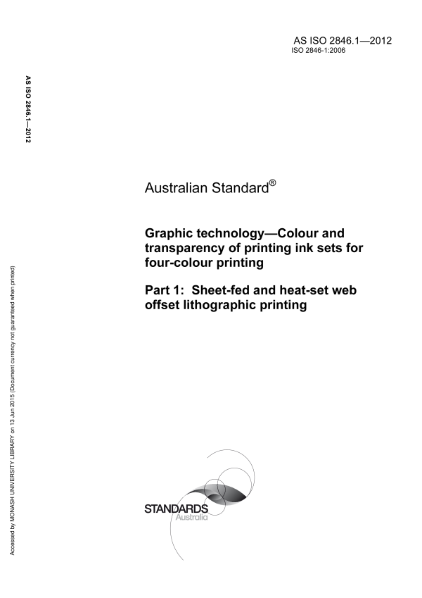 AS ISO 2846.1-2012
