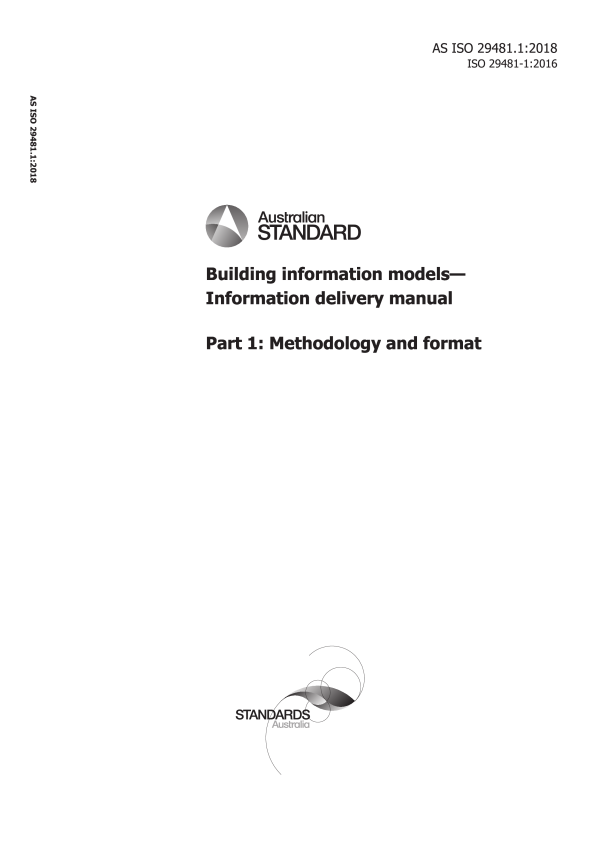 AS ISO 29481.1:2018