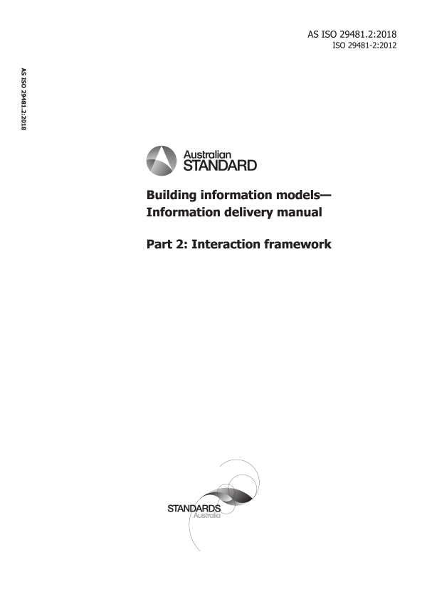 AS ISO 29481.2:2018 AS ISO 29481.2:2018