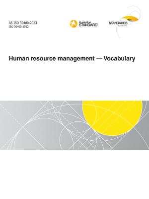 AS ISO 30400:2023