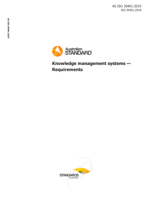 AS ISO 30401:2019