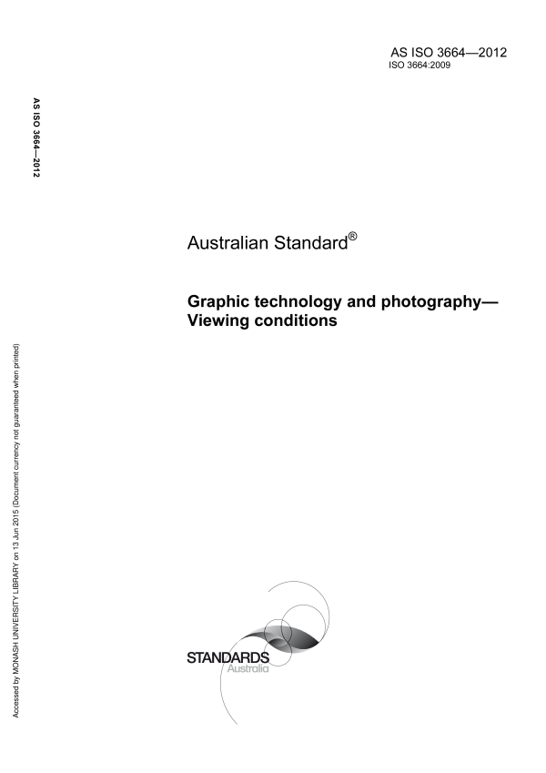 AS ISO 3664-2012