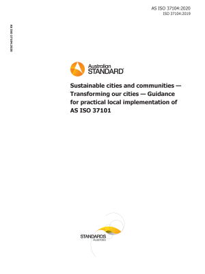 AS ISO 37104:2020