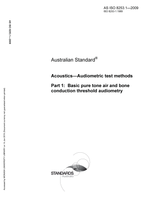 AS ISO 8253.1-2009