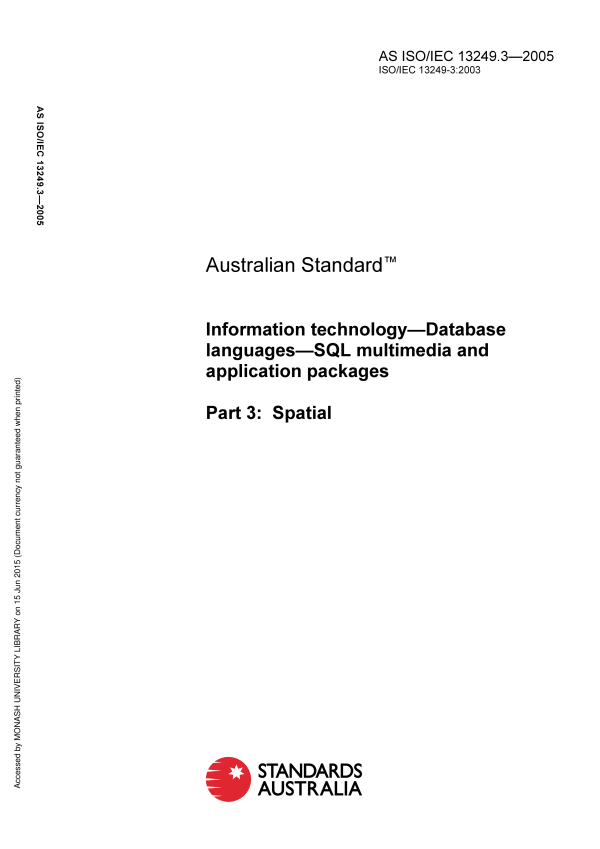 AS ISO/IEC 13249.3-2005