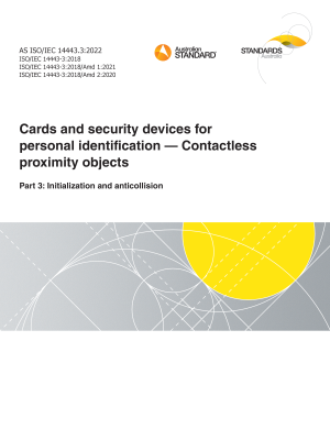 AS ISO/IEC 14443.3:2022