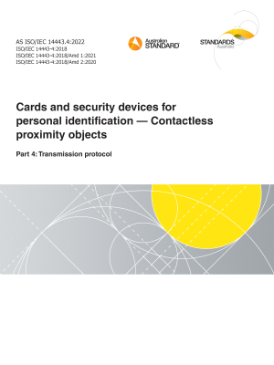 AS ISO/IEC 14443.4:2022