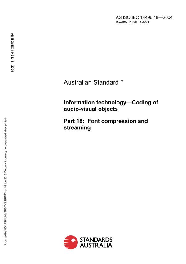 AS ISO/IEC 14496.18-2004