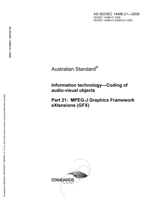 AS ISO/IEC 14496.21-2008 AS ISO/IEC 14496.21-2008