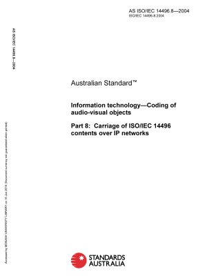 AS ISO/IEC 14496.8-2004