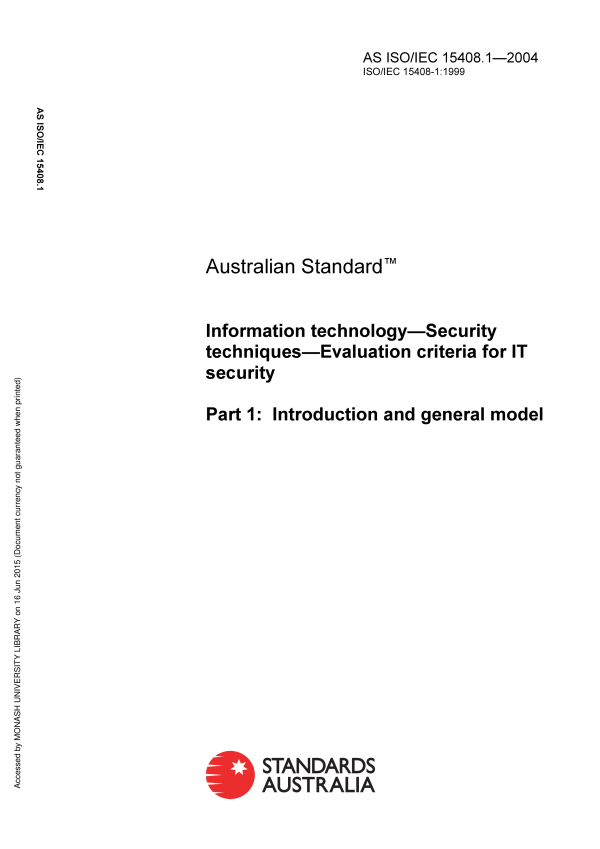 AS ISO/IEC 15408.1-2004