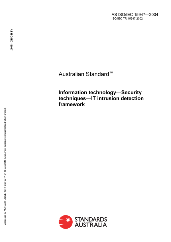 AS ISO/IEC 15947-2004 AS ISO/IEC 15947-2004