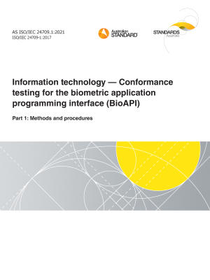 AS ISO/IEC 24709.1:2021