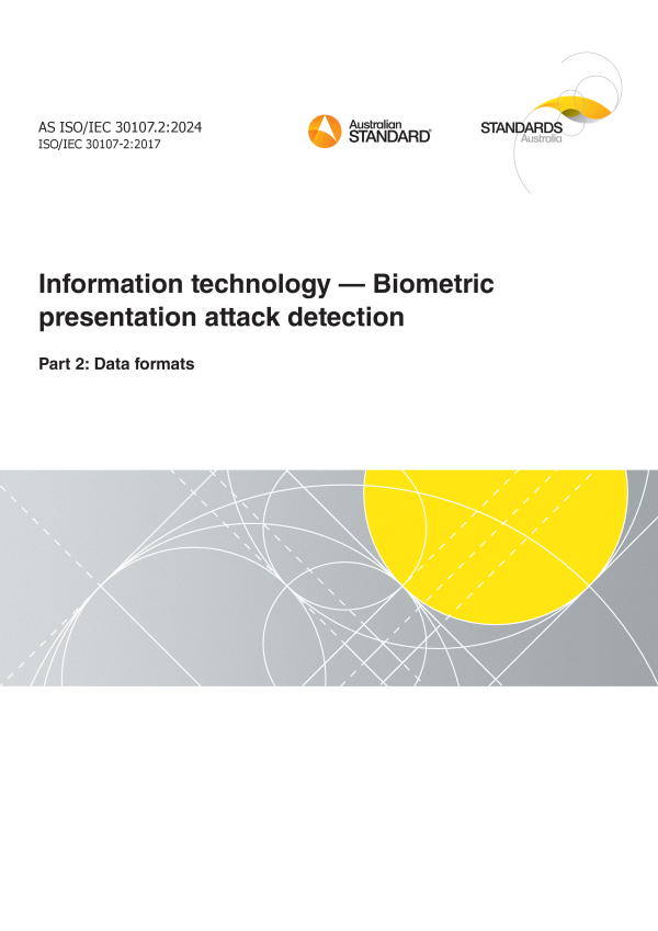 AS ISO/IEC 30107.2:2024