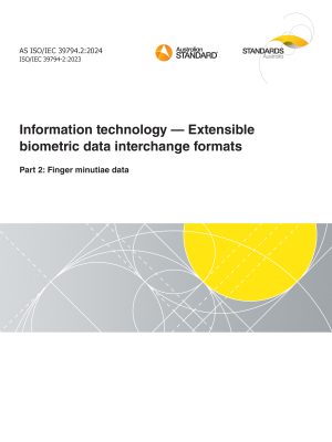 AS ISO/IEC 39794.2:2024