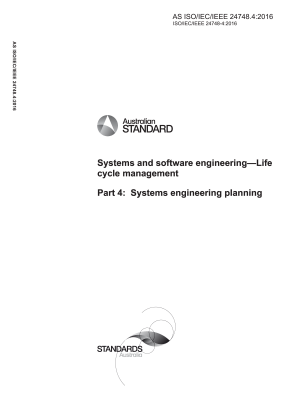 AS ISO/IEC/IEEE 24748.4:2016