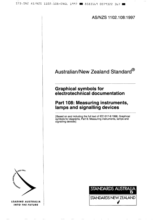 AS/NZS 1102.108:1997