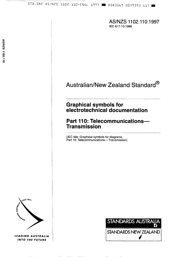 AS/NZS 1102.110:1997