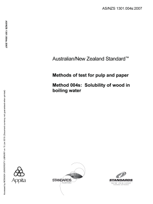 AS/NZS 1301.004s:2007