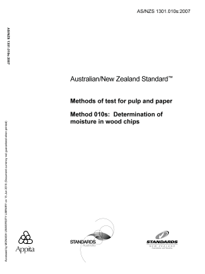AS/NZS 1301.010S:2007