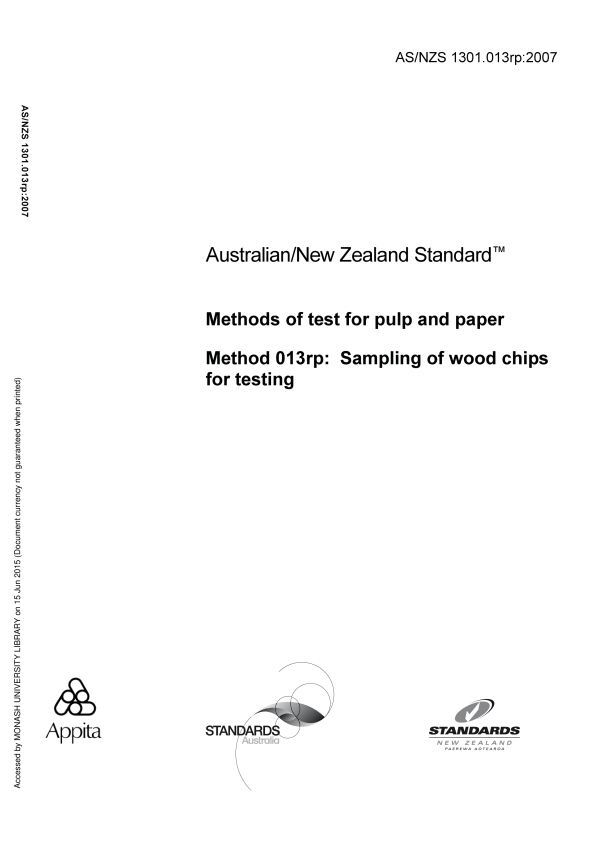 AS/NZS 1301.013RP:2007