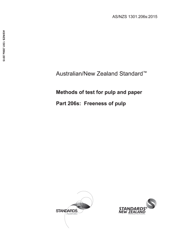 AS/NZS 1301.206S:2015 AS/NZS 1301.206S:2015