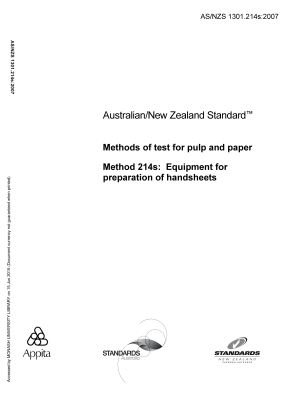AS/NZS 1301.214S:2007