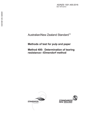 AS/NZS 1301.400:2016