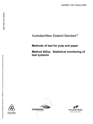 AS/NZS 1301.402RP:2005