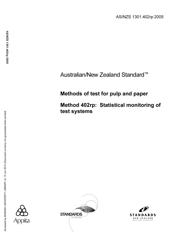 AS/NZS 1301.402RP:2005