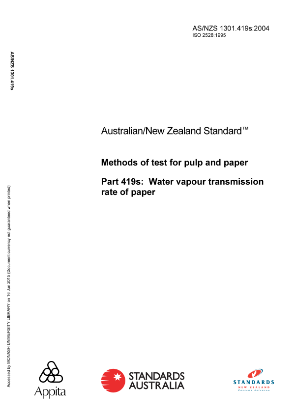 AS/NZS 1301.419S:2004 AS/NZS 1301.419S:2004
