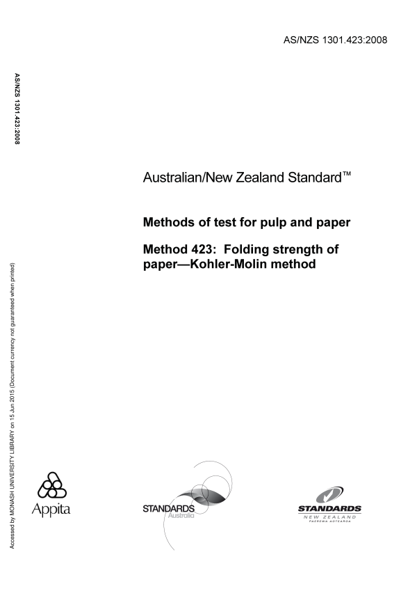 AS/NZS 1301.423:2008