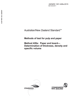 AS/NZS 1301.426S:2015