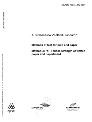 AS/NZS 1301.437S:2007