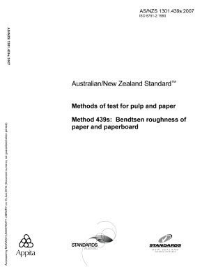 AS/NZS 1301.439S:2007