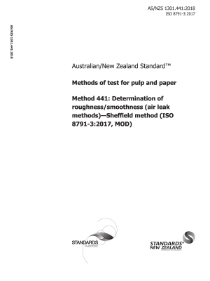 AS/NZS 1301.441:2018
