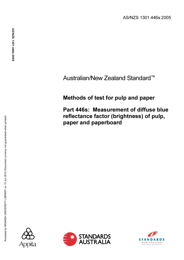 AS/NZS 1301.446S:2005 AS/NZS 1301.446S:2005