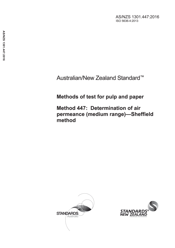 AS/NZS 1301.447:2016